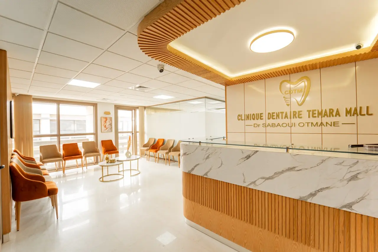 Accueil de la Clinique Dentaire Témara Mall